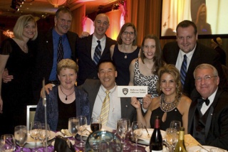 The Bellevue Police Officers Guild at the 2009 Make-A-Wish Foundation Wish Night Gala & Auction.