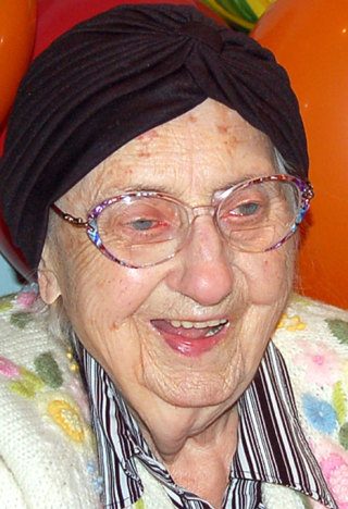 Hildegard Landowski of Bellevue turned 100 in December. She credits swimming and dancing with helping her reach the centerarian mark.