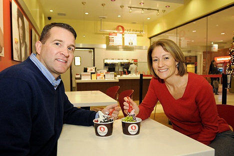 Bill and Victoria Plummer have been Red Mango customers since the store originally opened in 2007.