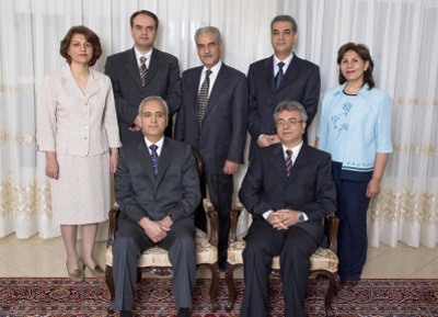 Members of the national coordinating group of the Iranian Baha’i community arrested in spring 2008.