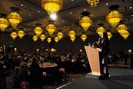 Investigative reporter and journalist Lisa Ling spoke to more than 1