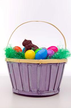 Easter baskets are popular with everyone.