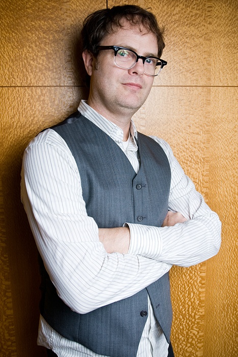 Actor Rainn Wilson spoke at the 2009 Mona Foundation luncheon on Mercer Island on Saturday