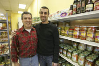 Byblos Deli owner Maher Jabbour and his father