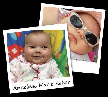 Anneliese Marie Reher died in 2012 from sudden infant death syndrome. Now here mother