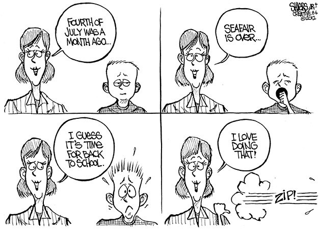 Parents' favorite phrase: It's time for back to school...