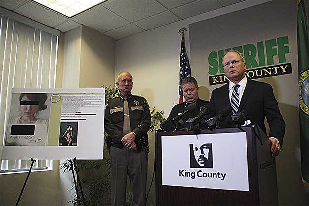 From left: King County Sheriff John Urquhart