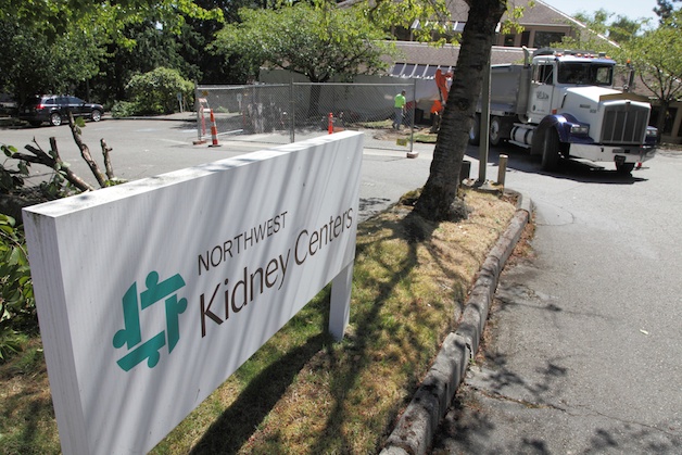 Construction crews this week began remodeling Northwest Kidney Centers’ dialysis center at 1474 112th Ave. N.E.