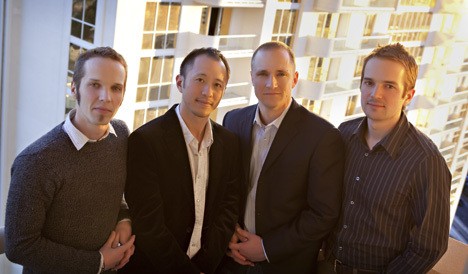 Animoto co-founders (left to right) Stevie Clifton