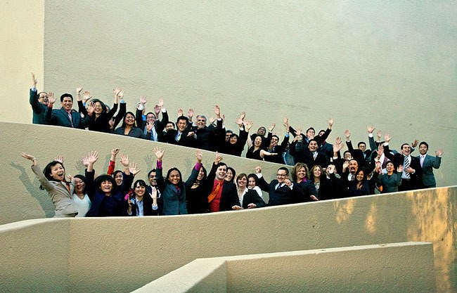 Executive Development Institute (EDI) graduates celebrate at ceremonies at the Hilton Bellevue.