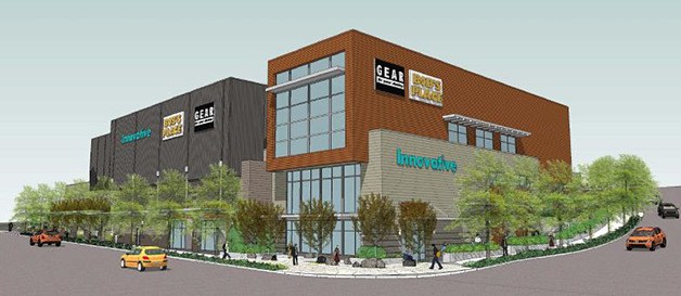 The city has cleared KG Investment Management for a two-story retail center on the corner of Northeast Fourth Street and 116th Avenue Northeast.