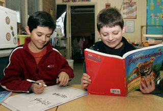 Spiritridge Elementary School students Jack Dawes