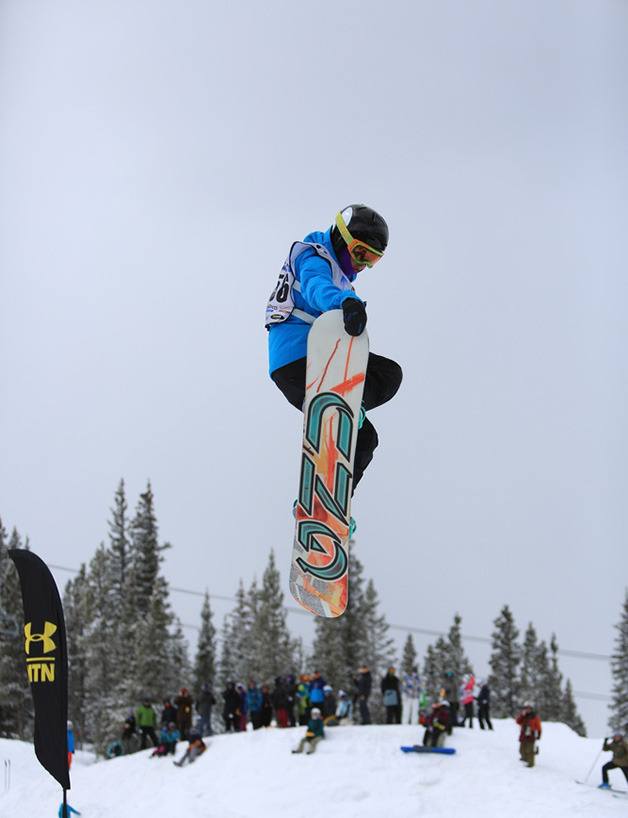 Isabella Gomez competes at Copper Mountain