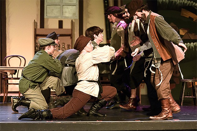 Bellevue Christian School students will continue their schedule of performances for 'Fiddler on the Roof' 7:30 p.m. tonight at the school at 1601 98th Ave. N.E.