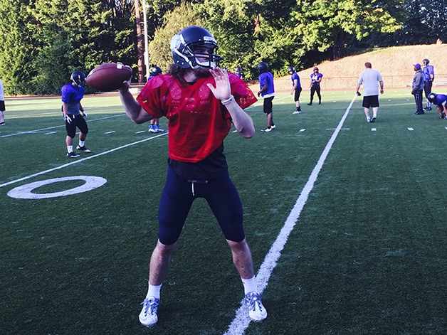 Interlake alumnus Trevor Lyon is battling with Braden Bouwman-Hess for the Eastside Bulldogs starting quarterback job. The Bulldogs open the 2015 season against Everett at 7 p.m. on Aug. 29 at Renton Memorial Stadium.