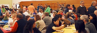 Members of the International School community provided ethnic food and entertainment for the Bite of I.S. on Friday