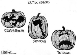 Political pumpkins