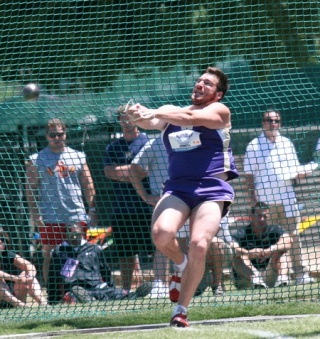 Martin Bingisser competes in the 2007 NCAA Championships. Bingisser