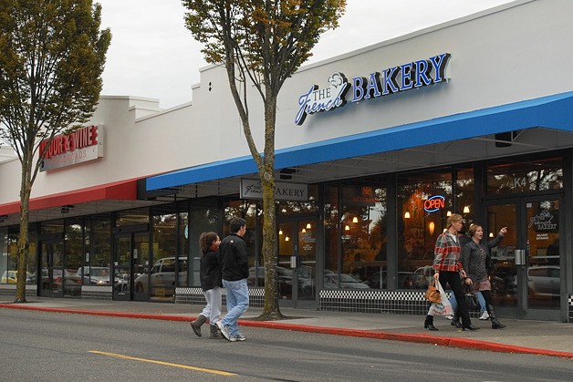 An expanded French Bakery and new Washington State Liquor store are two of the numerous expansions and new stores at Crossroads Mall.