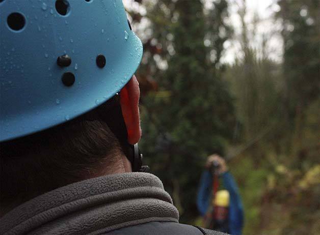 The city of Bellevue is launching its zip tours at the South Bellevue Community Center Challenge Course on April 5.