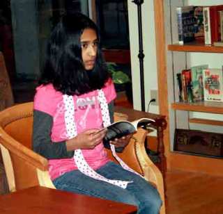 Maya Ganesan reads from her first published book