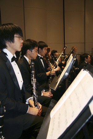 Members of the Bellevue Youth Symphony in performance.