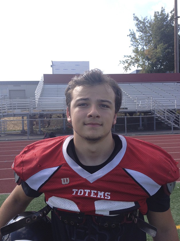 Sammamish Totems quarterback Colton Boyle has led his team to a 2-2 overall record through the first four games of the 2014 season.