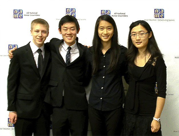 Interlake High School students walked the red carpet at the National Association for Music Education’s All-National Honor Ensemble Oct. 29 in Nashville