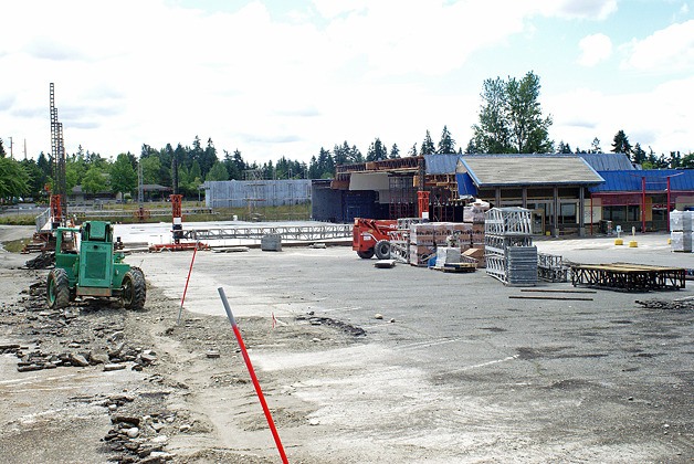 Work in under way on a new Walgreens store in Bellevue. The 14
