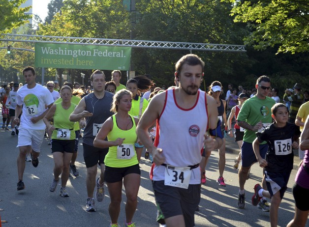 Runners and walkers of all ages and ability levels took part in the 12K and 5K races at the Spirit of Bellevue.
