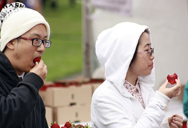 The Bellevue Strawberry Festival is in full swing at Crossroads Park and runs through the weekend. Come out for strawberries