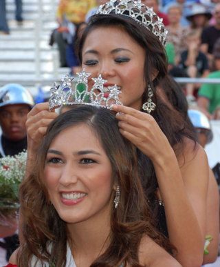 Kristen Tateishi was crowded Miss Seafair on July 26.