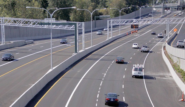 The Washington State Department of Transportation has completed its State Route 520 Eastside Transit and HOV project to allow carpooling along heavily used portions of the highway.