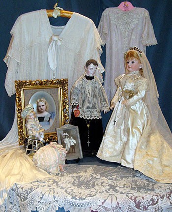 A lace exhibit will be on display at the Rosalie Whyel Museum of Doll Art from May 22 to Oct. 27.