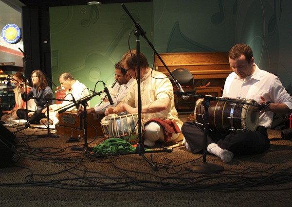 Musicians from Sahaja Meditation's  Sangeet Moksha perform at this weekend's Cultural Crossroads celebration.