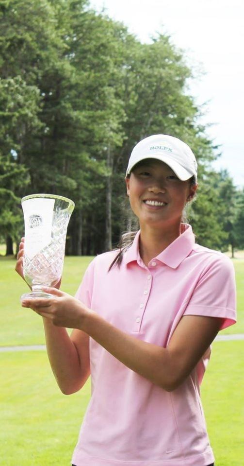 Marianne Li after her recent tournament win in California