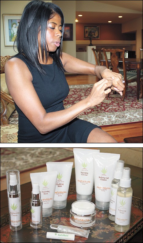 Danna Johnston developed Aloe for Mocha because she could never find anything that addressed her skin needs.