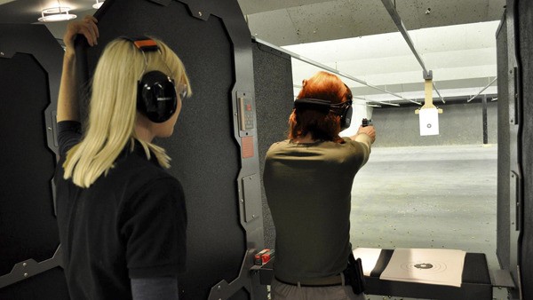 West Coast Armory has one of the largest indoor shooting ranges in the country.