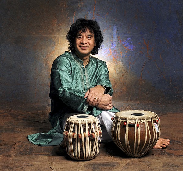 Indian music legend Zakir Hussain is playing Moore Theatre March 20