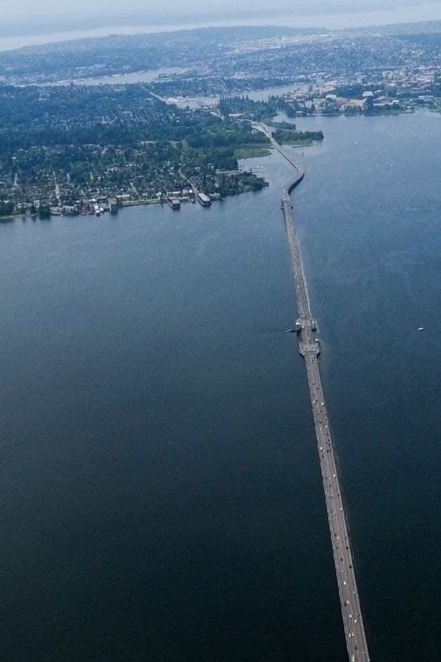 WSDOT bridge crews discovered the damaged cable on the north side of the westernmost pontoon Tuesday