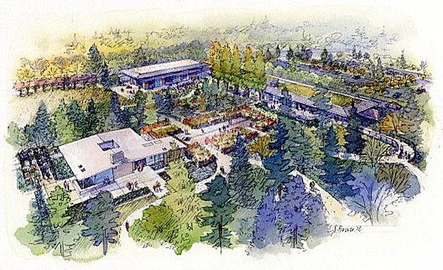 The Bellevue Botanical Garden will get a new visitor center and other amenities as part of a $10 million upgrade.