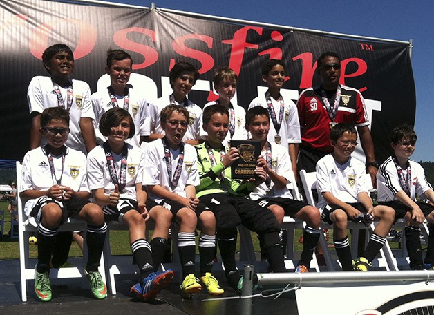 The Newport Supernova tournament winning team