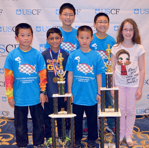 Members of the Spiritridge chess team