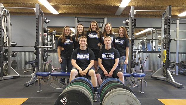 Six Bellevue Christian Vikings student athletes will compete at the Washington State High School powerlifting meet on May 14 at Snohomish High School. Alex Irizarry (senior)