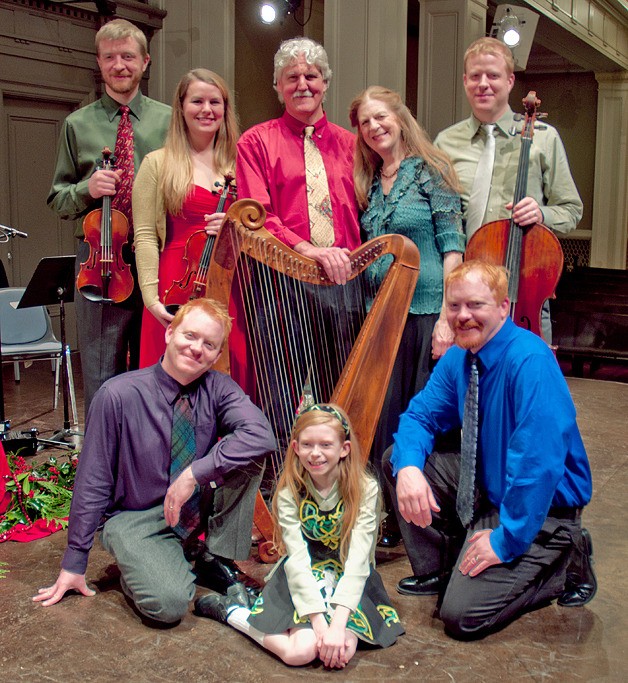 Three generations of the Boulding family perform as Magical Strings.