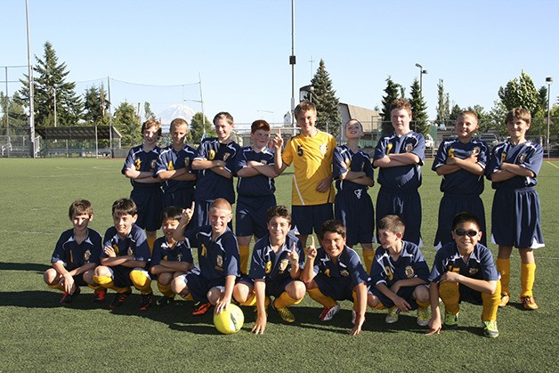 The U12 Bellevue Venom soccer team