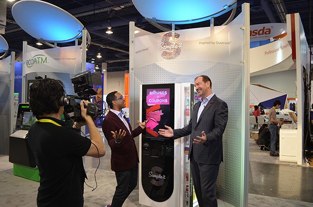 Former Outerwall CEO J. Scott Di Valerio discusses the company's kiosk ventures and goals for future innovation during the Consumer Electronics Show in Las Vegas.