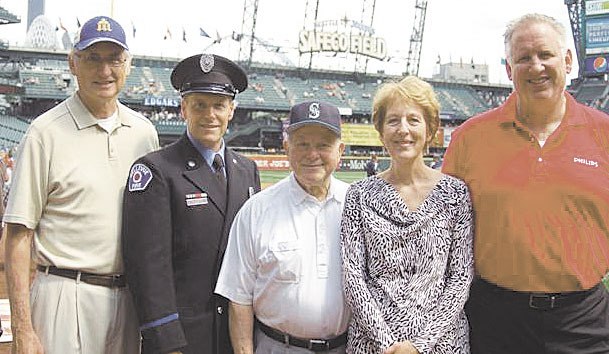From left: Left to right: Medic One Foundation Boardmember John McGary