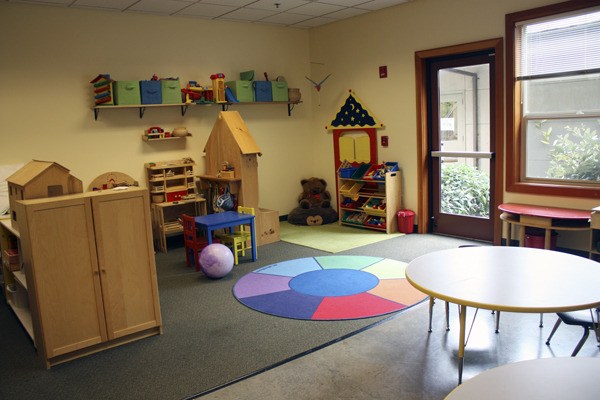 The new classrooms at the East Shore Unitarian Church will better accomodate students of the Eastside German Language School. Pictured is one of the preschool classrooms.