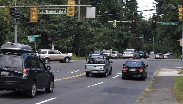 AS new traffic signal at the intersection of 150th Avenue Southeast and Southeast Newport Way will installed over the next few months in response to the recent annexation of the Eastgate area to Bellevue.